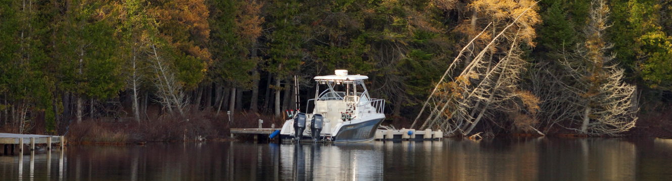 Ted's Boat & Dock by John Peal