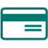 icon of debit card